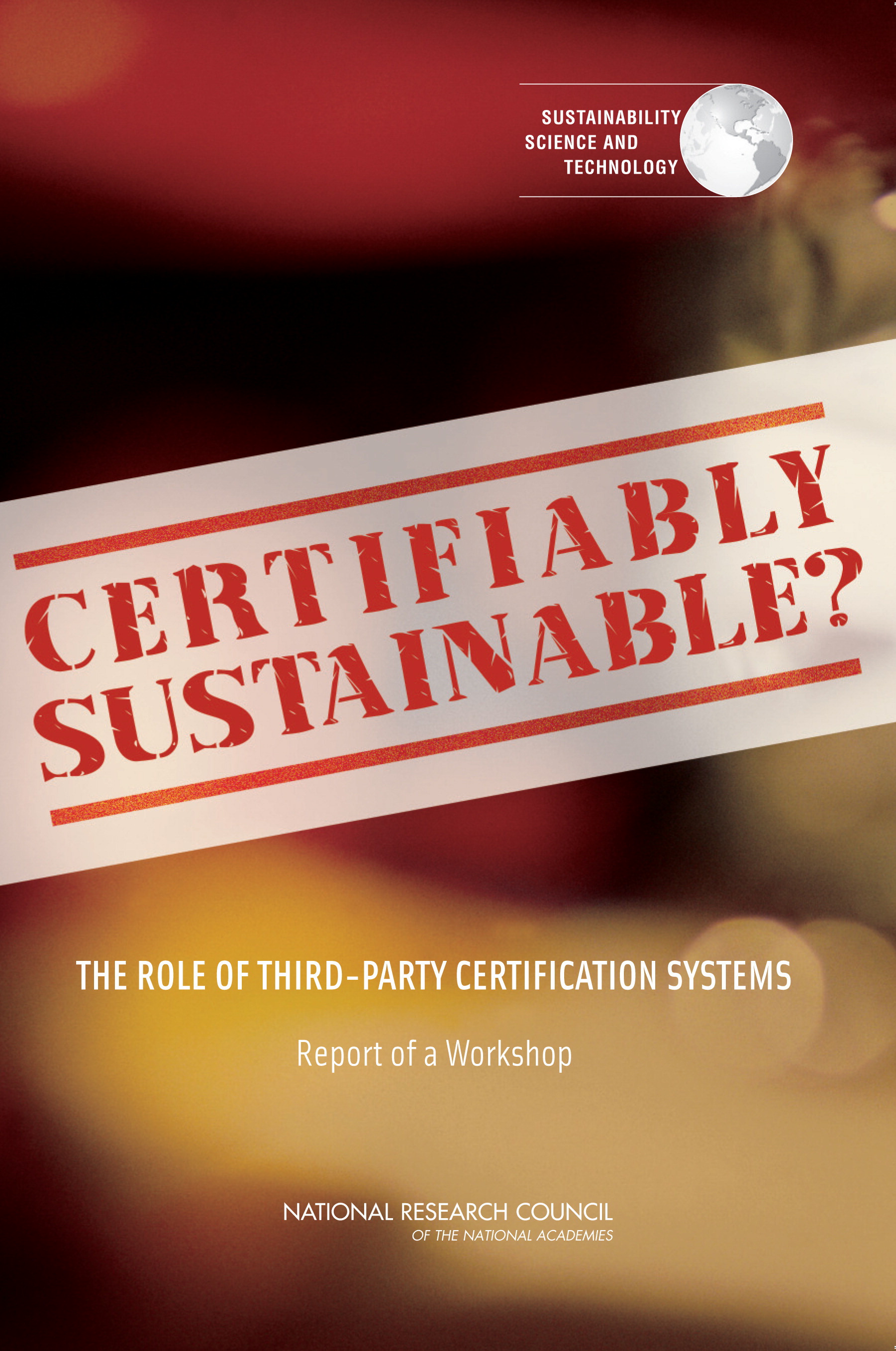 Certifiably Sustainable