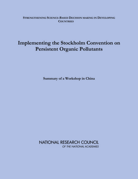 Report Cover: Implimenting the Stockholm Convention