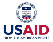 Vertical USAID logo