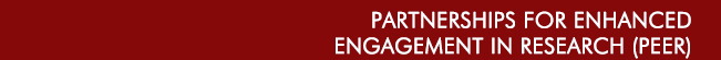 Partnerships for Enhanced Engagement in Research