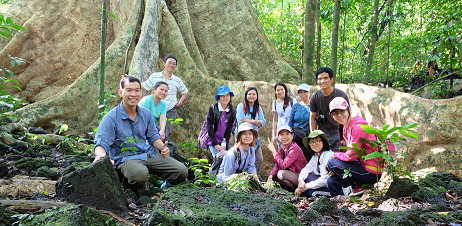 2-93 Project Team in Cat Tien Park