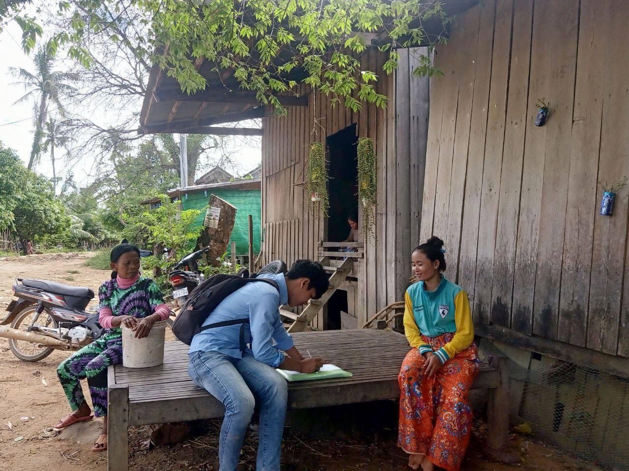 C-01 Sok Serey fieldwork in Kratie